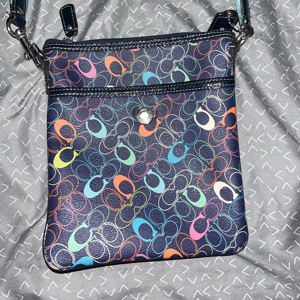 Vintage coach crossbody bag